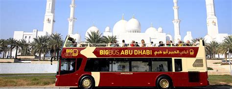 big bus tour abu dhabi|hop on hop off bus abu dhabi.